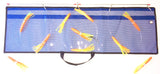 Trolling fishing Spreader bar from Bay State Tackle catches more fish and attracts fish, everything Striped Bass, Marlin, Tuna, Wahoo, Dolphin. Perfect for offshore fishing and trolling. The Actions on the teasers lures create a bait chasing experience, perfect for tournament fishing.